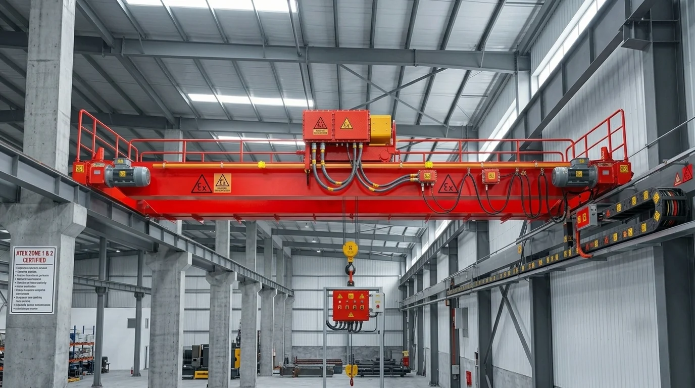 Explosion proof crane system